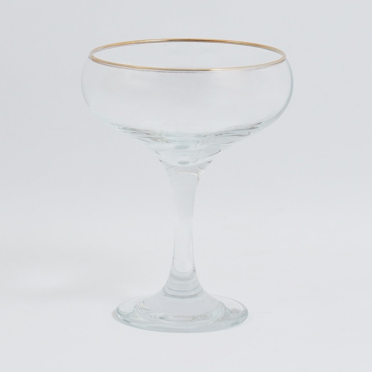 RIBBED DESSERT GLASS CLEAR 9X9X13.5 CM