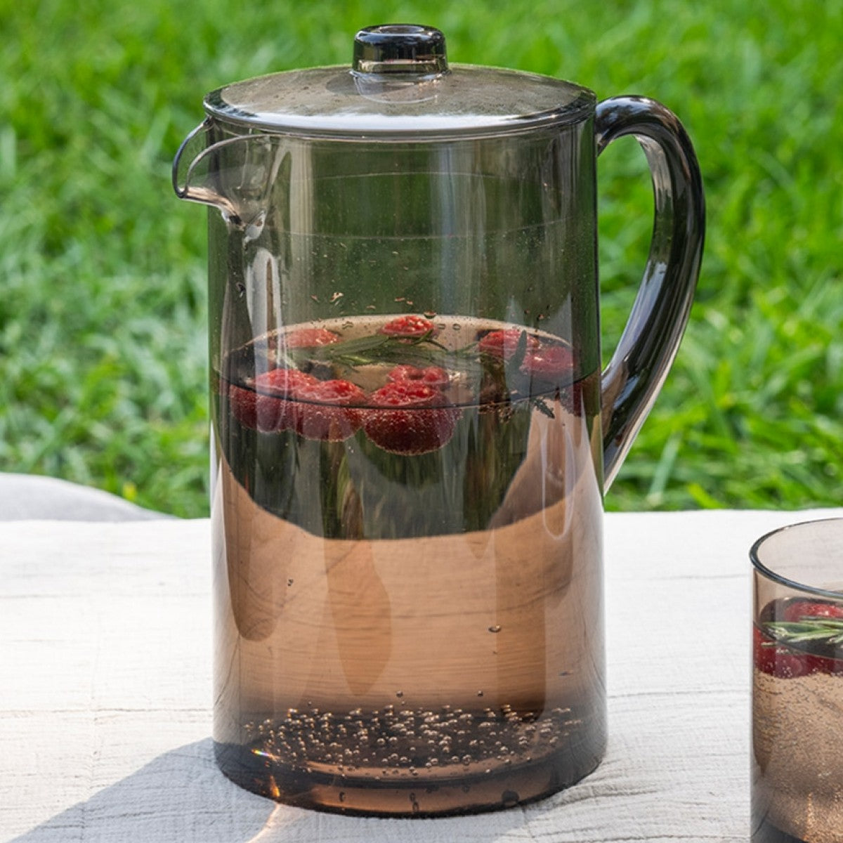 SHADE ACRYLIC PITCHER GREY 20X24 CM