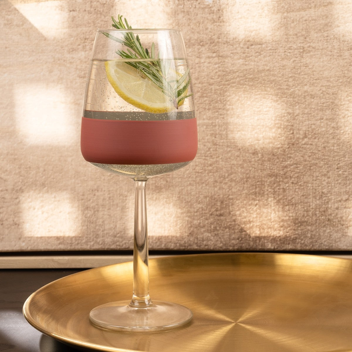 BAND STEM GLASS CLAY