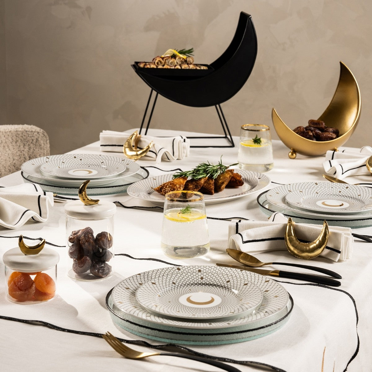 BARAKAH DINNER SET 18PCS GOLD