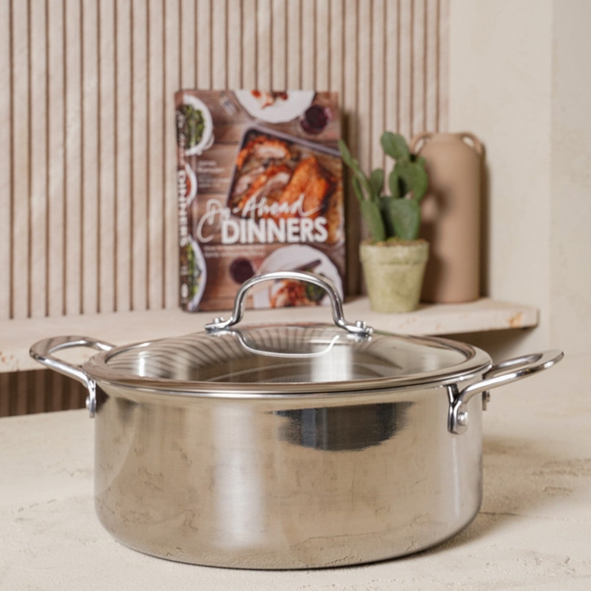 HONEY STAINLESS STEEL COOKWARE SET 3PCS