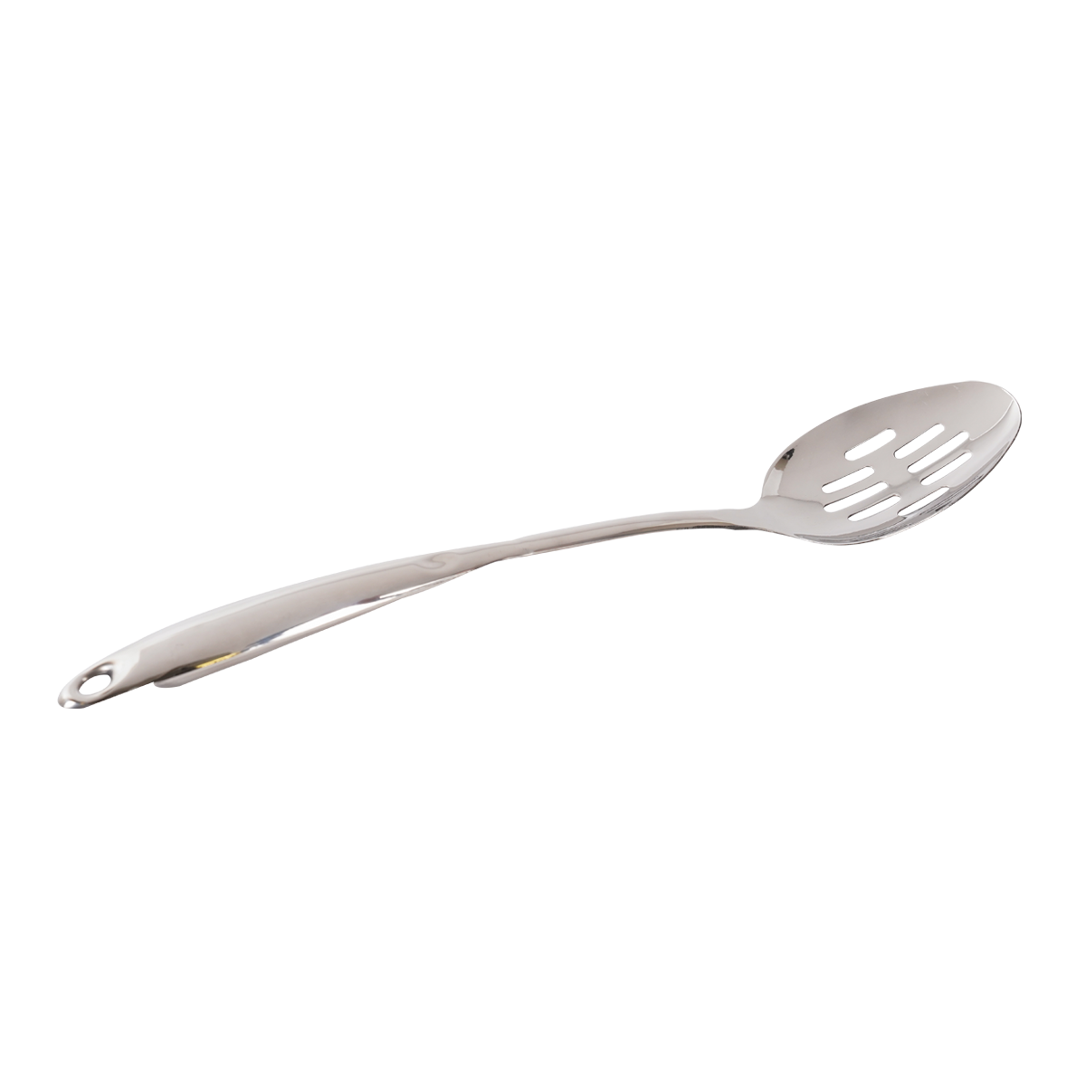 JADE SLOTTED SPOON SILVER H37.5 CM