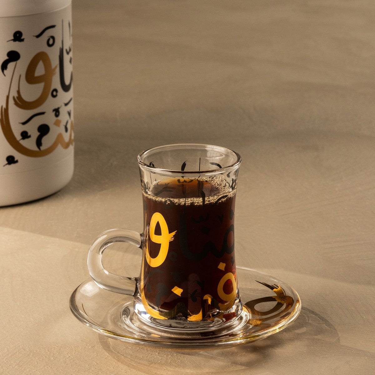 MENNA ISTIKANAH GLASS BLACK 12.5X9.5 CM